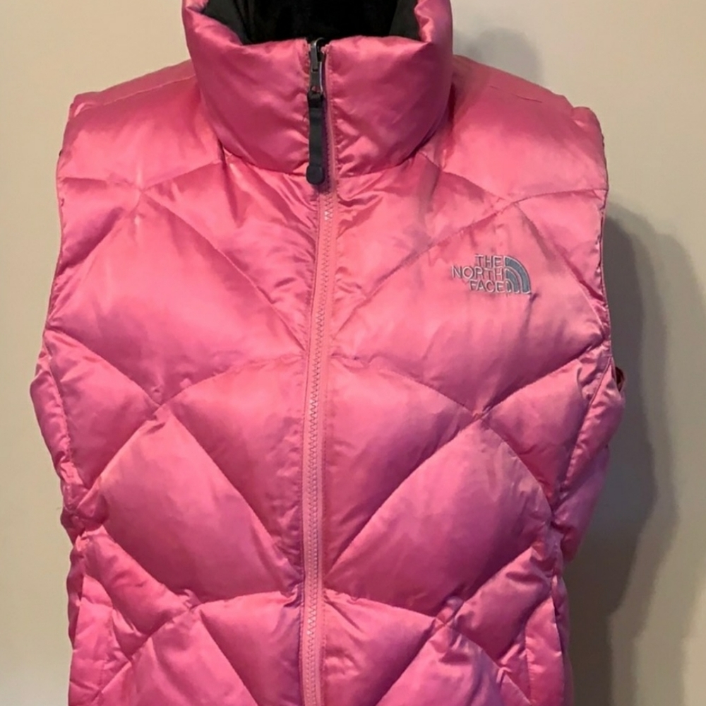 The North Face puffy vest, L